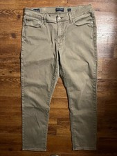 Lucky Brand 410 Athletic Slim Jeans Mens 36x31 36x32 Label Green Stretch Denim