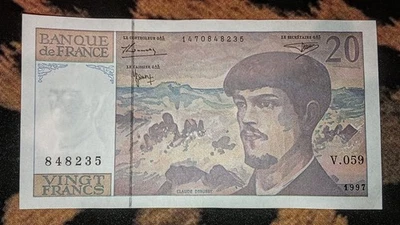 Billet 20 Francs Debussy 1997 - Photo 1/2