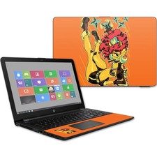 MightySkins Skin Compatible with HP 15t Laptop 15.6" 2017 - Cyclops Girl  ...