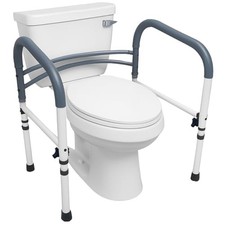 Carex Toilet Safety Rails Adjustable Detachable Toilet Safety Frame B008XI0XXA