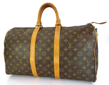 Authentic Vintage LOUIS VUITTON Keepall 45 Monogram Canvas Duffel Bag #62117