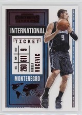 2020-21 Panini Contenders International Ticket Red Nikola Vucevic #25 4u9
