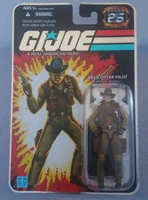 2007 Hasbro 25th Anniversary G.I. Joe Helicopter Pilot Wild Bill Action Figure