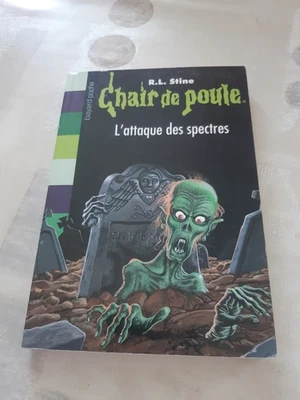 Roman - Chair de poule - l'attaque des spectres - R. L. Stine - Photo 1/4