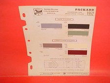 1952 PACKARD 200 SEDAN 250 CONVERTIBLE MAYFAIR 300 400 PATRICIAN PAINT CHIPS SW