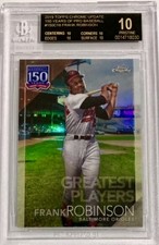2019 Topps Chrome Update Frank Robinson 150 Years BGS 10 PRISTINE BLACK LABEL