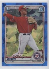 2020 Bowman Chrome Draft Sapphire Edition Sammy Infante #BD-48 1b3