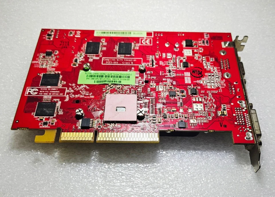 Sapphire ATI Radeon X1550 256 MB VGA Card - AGP Slot - Image 3 of 4