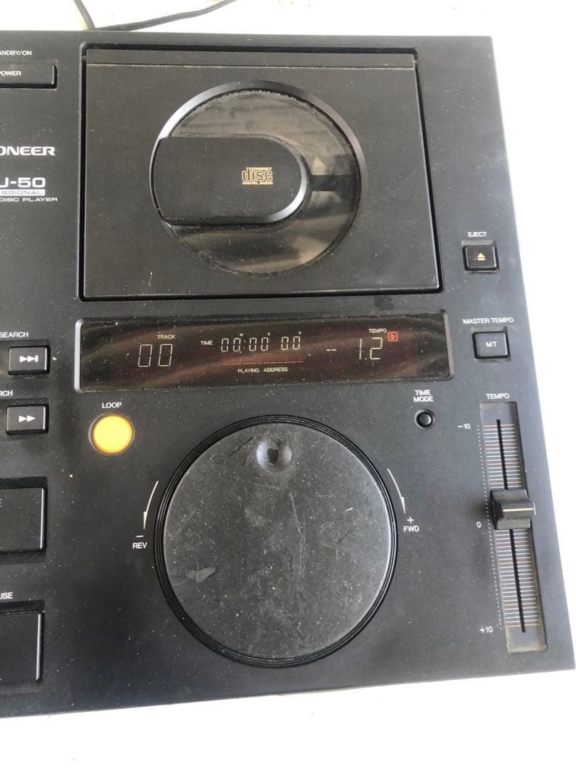PioneerCDJ-50 professionalコンパクトディスクプレーヤー Pioneer CDJ-50 DJ CD Player Digital Turntable Power confirmed AS