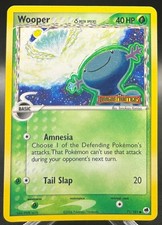 Wooper Dragon Frontiers Reverse Holo Stamp Lightly Played LP Pokemon 71/101 2006