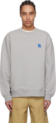 Ader Error Trs tag sweatshirt Size Large Gray