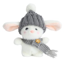 Easter Gift Card Easter Rabbit Gift Mini Bunny Hug Rabbit Doll with for Friends