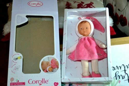 Peluches et doudous roses Corolle musical/hochet pour bébé