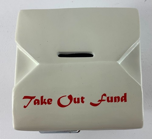 F.A.B Starpoint Take Out Fund Coin Bank Chinese Food Takeout Box Coin Bank - Picture 6 of 7