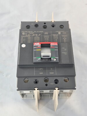ABB XT3N225 Molded Case Circuit Breaker Tmax T Series 3-P, 225A/480VAC