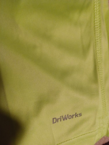 New Athletic Works DriWorks Youth unisex shorts sz M/8 bright green - Picture 2 of 4