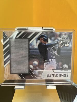 GLEYBAR TORRES 2017 ELITE EXTRA EDITION JUMBO GAME USED JERSEYS#/175 RC