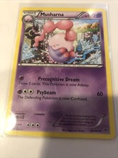 Musharna - 40/101 - Uncommon - Reverse Holo x1 - Lightly Played - BW Plasma Blas