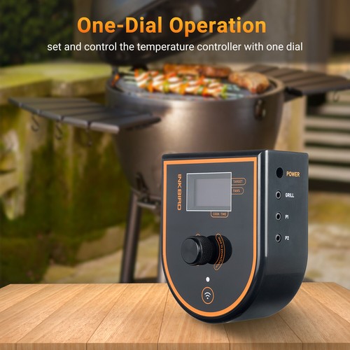 Inkbird Bluetooth / WiFi BBQ Temperaturregler Thermometer Sonde Sensor Grill C/F - Bild 2 von 12