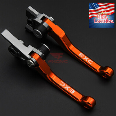For KTM 450EXC_RACING 525EXC_RACING 2005-2006 Brake Clutch Levers EXC Logo CNC For KTM 450EXC_RACING 525EXC_RACING 2005-2006 Brake Clutch Levers EXC Logo CNC