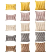 Trendy Snowflake Plush Pillow Slipcover Pillowcase Enhances Your Home Decor