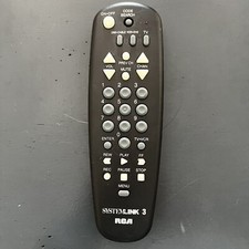 RCA Universal Remote Control System Link 3 RC300C 6835 VCR Cable TV