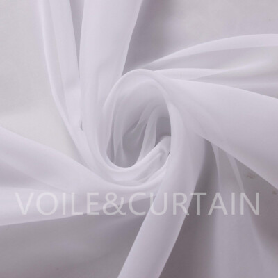 weiß voile stoffe meterware