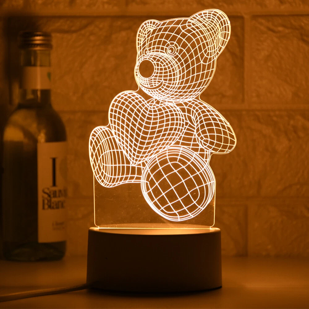 Wine 3d 2024 illusion lamp