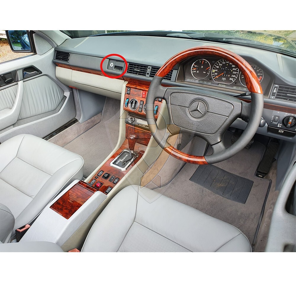 Mercedes Benz W124 Interior Dashboard Glove Compartment Without