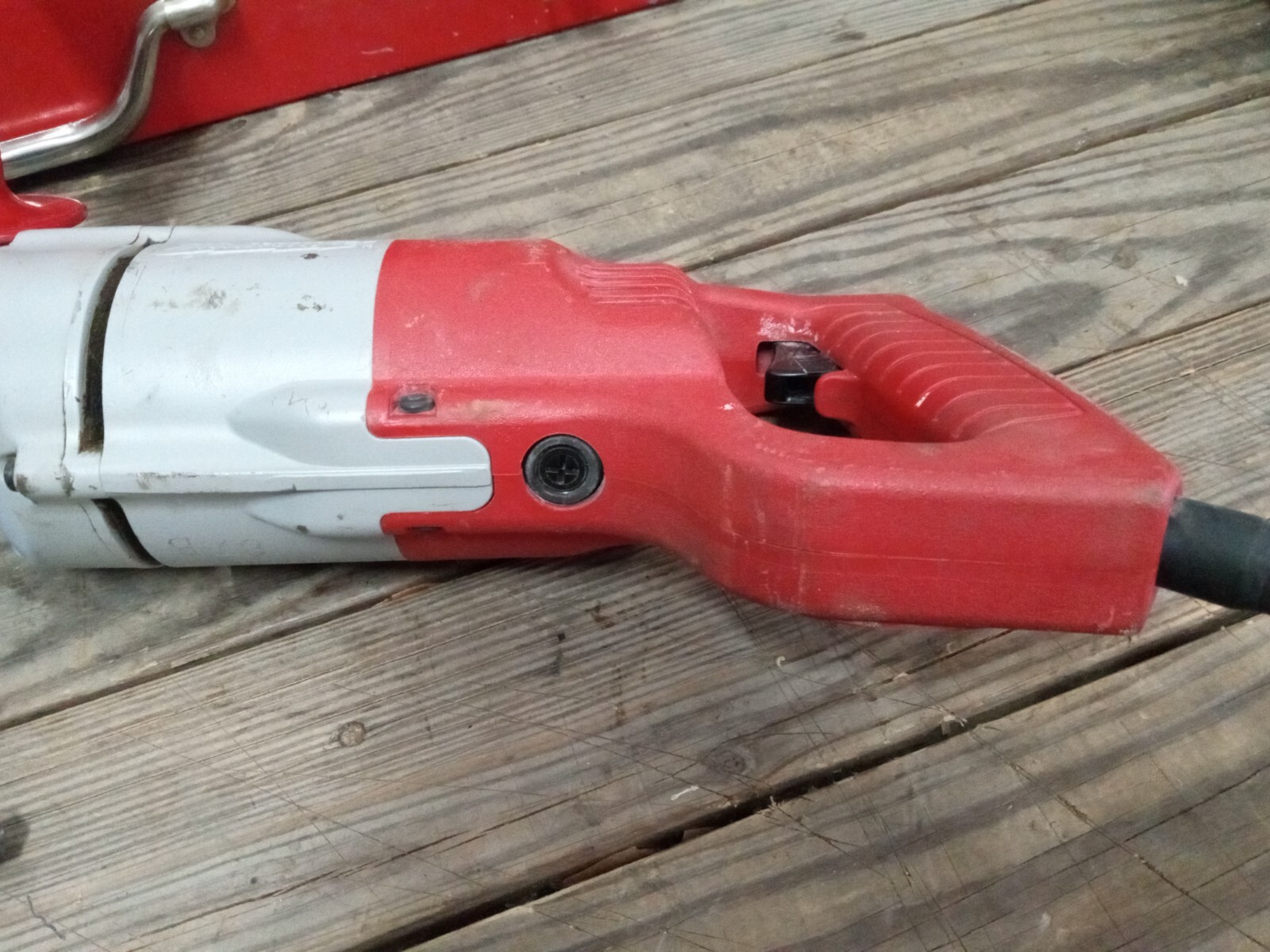 Milwaukee 5398 Heavy Duty Hammer Drill w/CHUCK Key and Case See Video