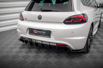 Maxton Design Heckansatz Diffusor V.1 passend für VW Scirocco R Mk3 schwarz Hoch