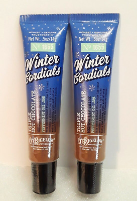 BBW Bigelow Winter Cordials Triple Hot Chocolate Lip Shine Gloss No 1655 Sealed