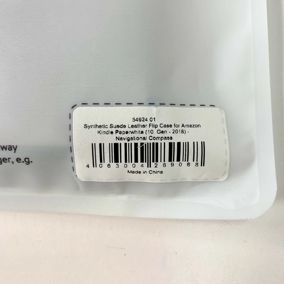 Slim PU Leather Case Cover for Amazon Kindle Paperwhite 10 Gen Kwmobile 2018 - Image 3 of 4