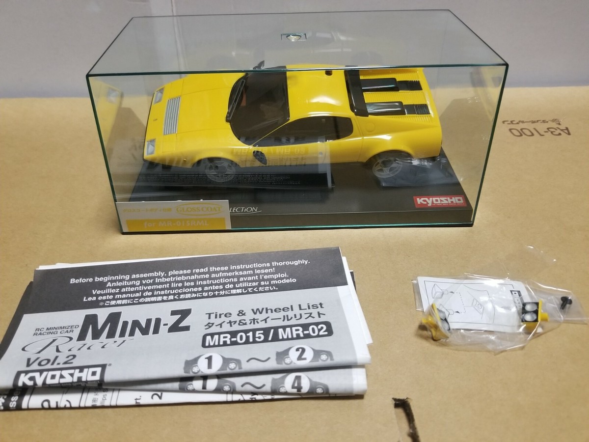 KYOSHO MINI-Z FERRARI 512BB YELLOW MZX117Y BODY 1/27 ASC | eBay