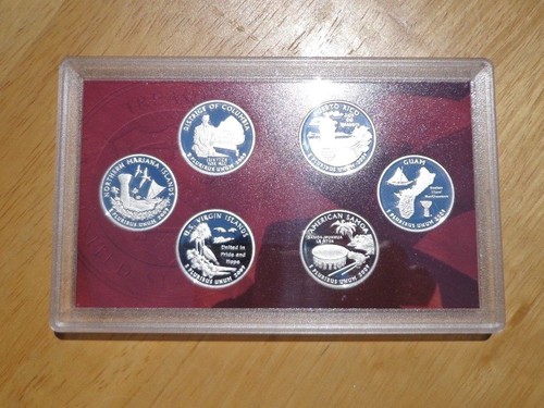 2009 D.C. & U.S. Territories Quarter Silver Proof Set - U.S. Mint With OGP & COA - San Francisco-613893