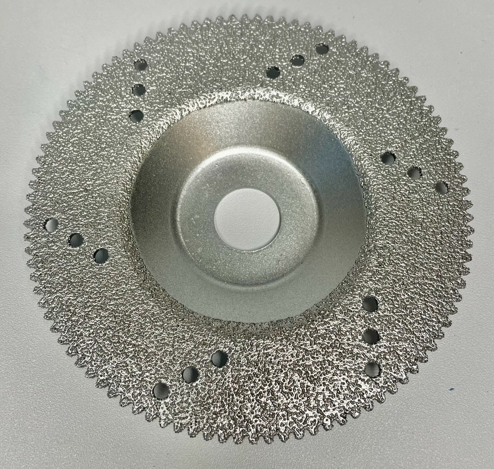 50 Grit Diamond Brazed Grinding Disc With Cutting Edge - 4