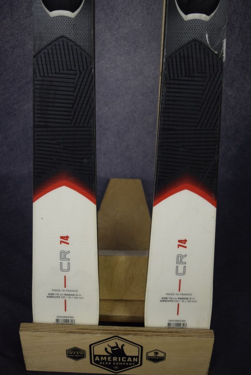 DYNASTAR CR 74 FLUID X SKIS SIZE 178 CM WITH LOOK BINDINGS DYNASTAR CR 74 FLUID X SKIS SIZE 178 CM WITH LOOK BINDINGS