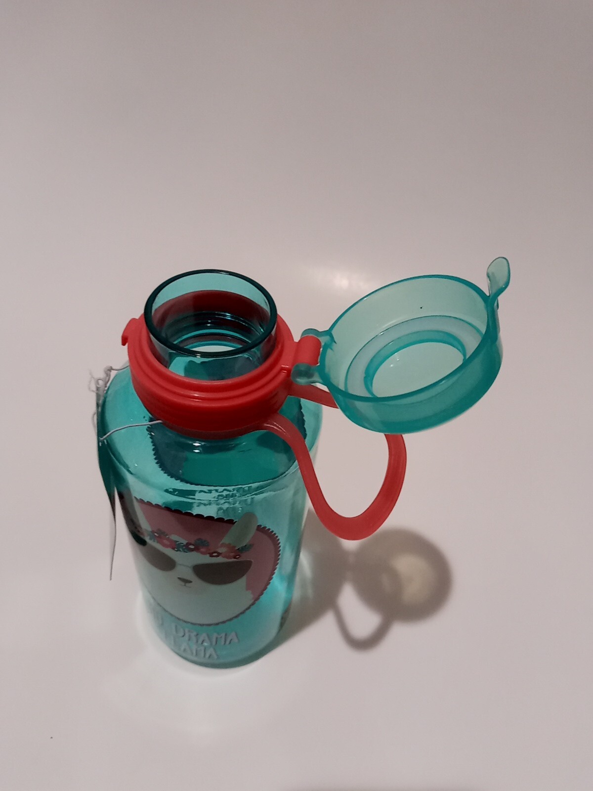 NEW Cool Gear 16oz Single Wall Tumbler Water Drink Bottle No Drama Llama Teal