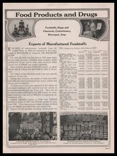 1929 Salonica Fair Photos Mennen Talcum Powder & Beech Nut Fruit Drops Print Ad