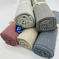 TELO ARREDO COPRIDIVANO COPRITUTTO COTONE DI PANAMA FILATO VARI MISURE E COLORI