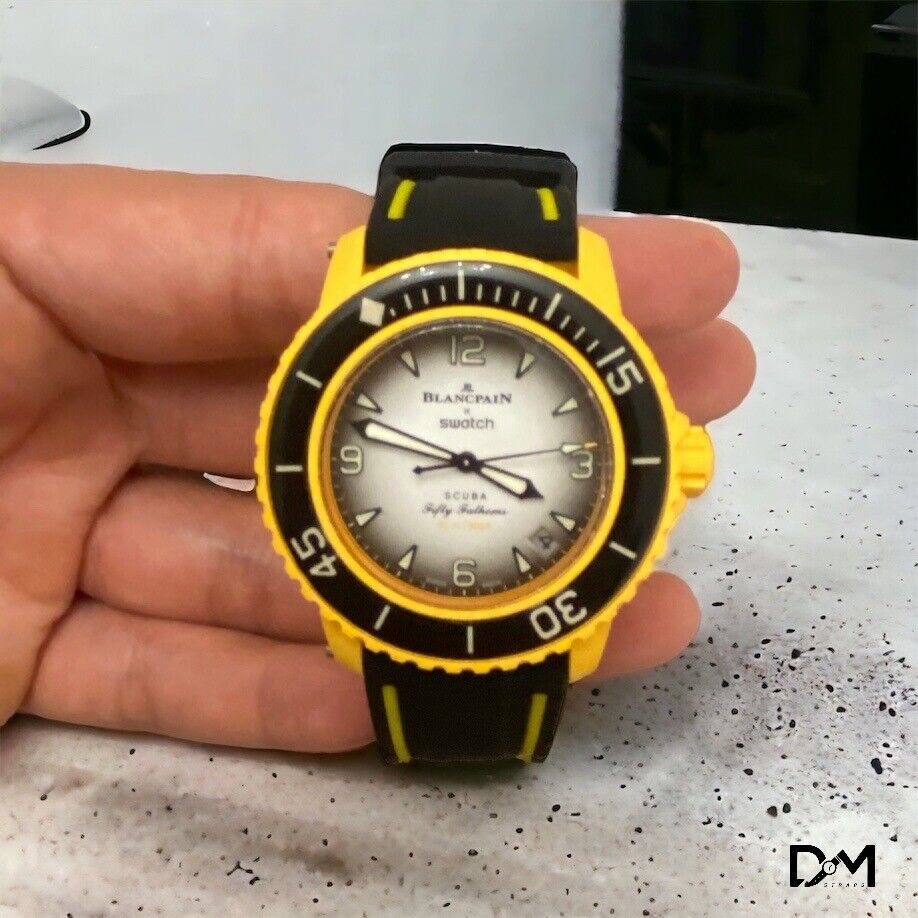 Blancpain X Swatch - Fifty Fathoms - PACIFIC OCEAN - Black Blancpain X Swatch - Fifty Fathoms - PACIFIC OCEAN - Black