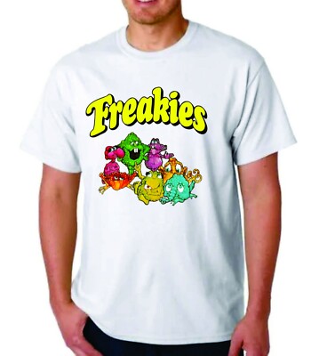 Cartoon T-Shirt Monster Cereal Ralston Not Quisp Cap'n Crunch