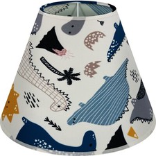 Wogati Lampenschirm/Stehlampe/Tischleuchte / Dino/ Kinderzimmer / Stoff E14/E27