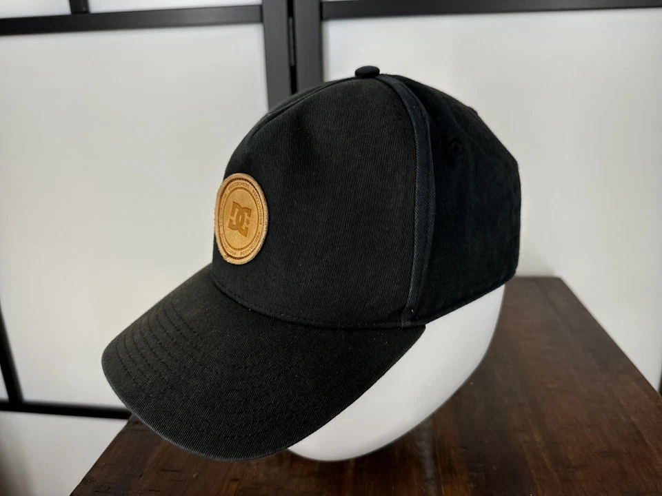 DC Shoes Sombrero Gorra Snap Back Adulto Talla Única Negro Algodón Sarga Patín Surf Playa Foto 3 de 4