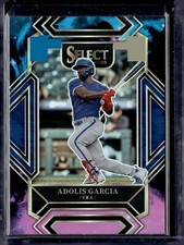 2022 Panini Select #269 Adolis Garcia Diamond Level Cosmic SP Rangers