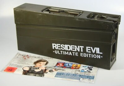 Resident Evil 1-4 [Ultimate Edition] Blu-ray Disc NEU OVP