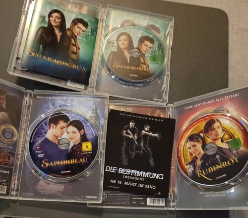 Die Edelstein Trilogie 3 DVD Smaragdgrün / Saphirblau /Rubinrot - Bild 3 von 5