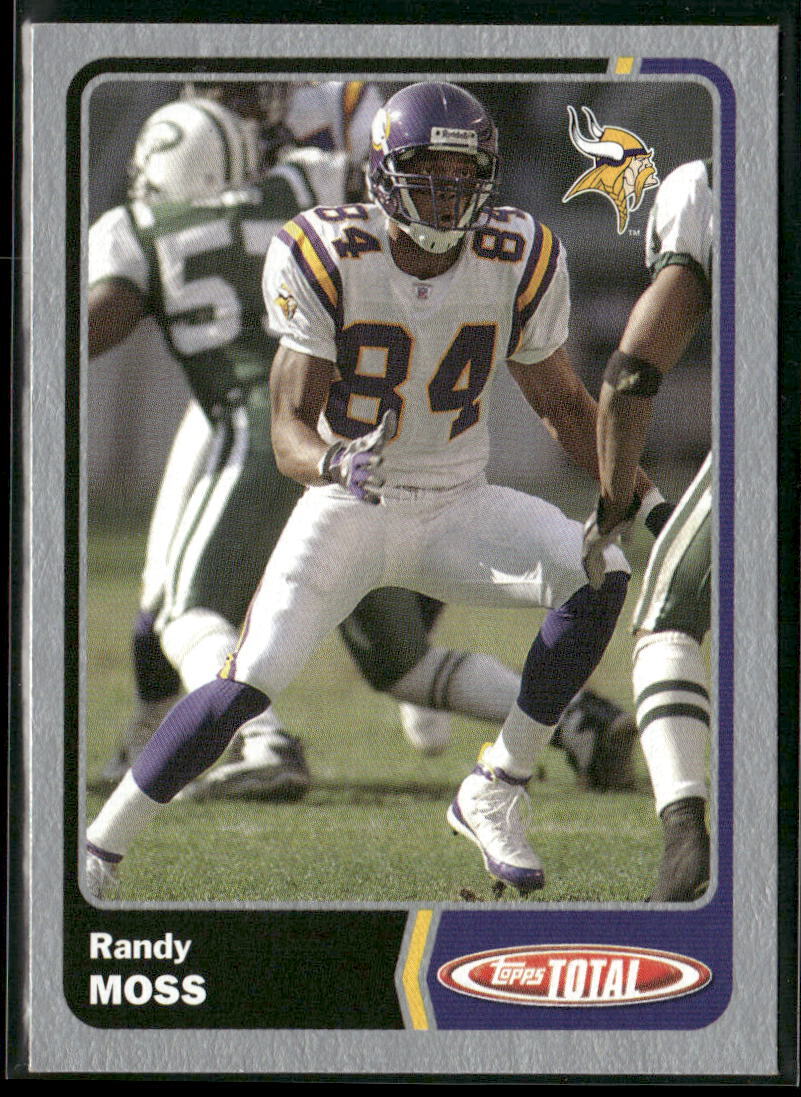 Randy Moss 2003 Topps Total Silver #323 - Minnesota Vikings