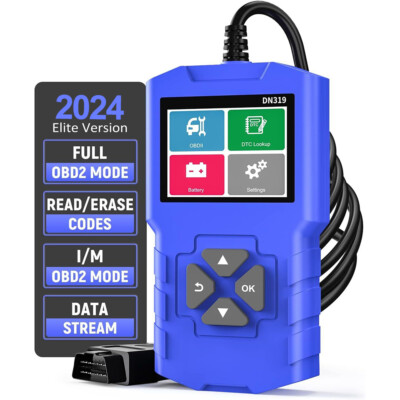 DN319 Automotive OBD2 Diagnostic Scanner Car Check Engine Light OBD Code Reader