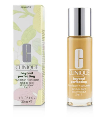 Clinique Beyond Perfecting Foundation+Concealer #8.25 Oat(MF-G)-1oz (NIB)